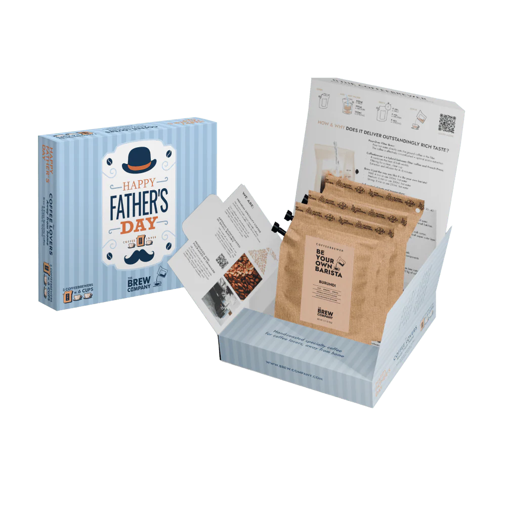 HAPPY FATHER'S DAY CLASSIC SPECIALTY COFFEE 3 PCS GIFT BOX - Image 3