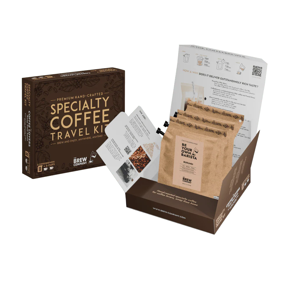 SPECIALTY COFFEE TRAVEL KIT 3 PCS GIFT BOX - Image 3