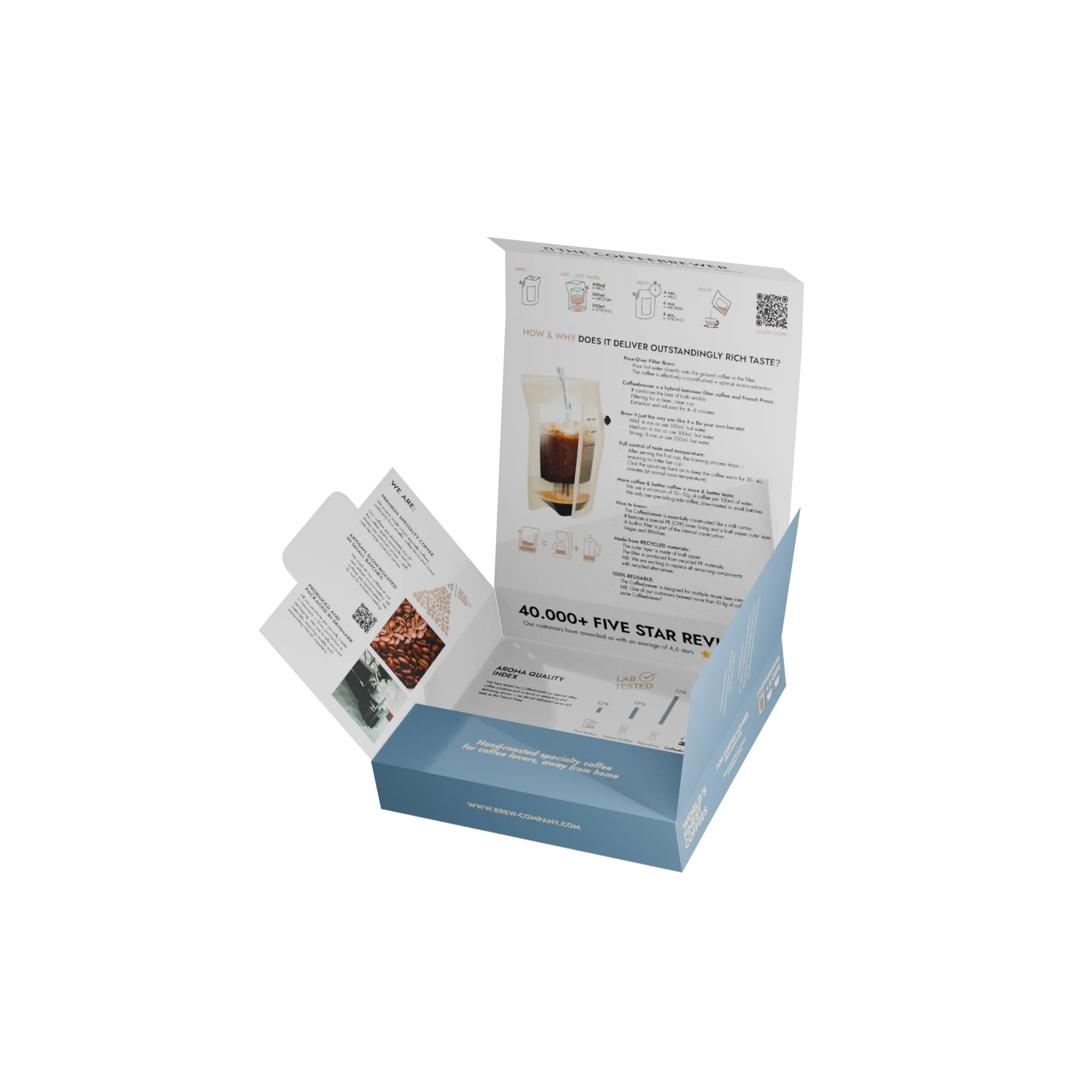 WONDERFUL COPENHAGEN SPECIALTY COFFEE 3 PCS GIFT BOX - Image 3