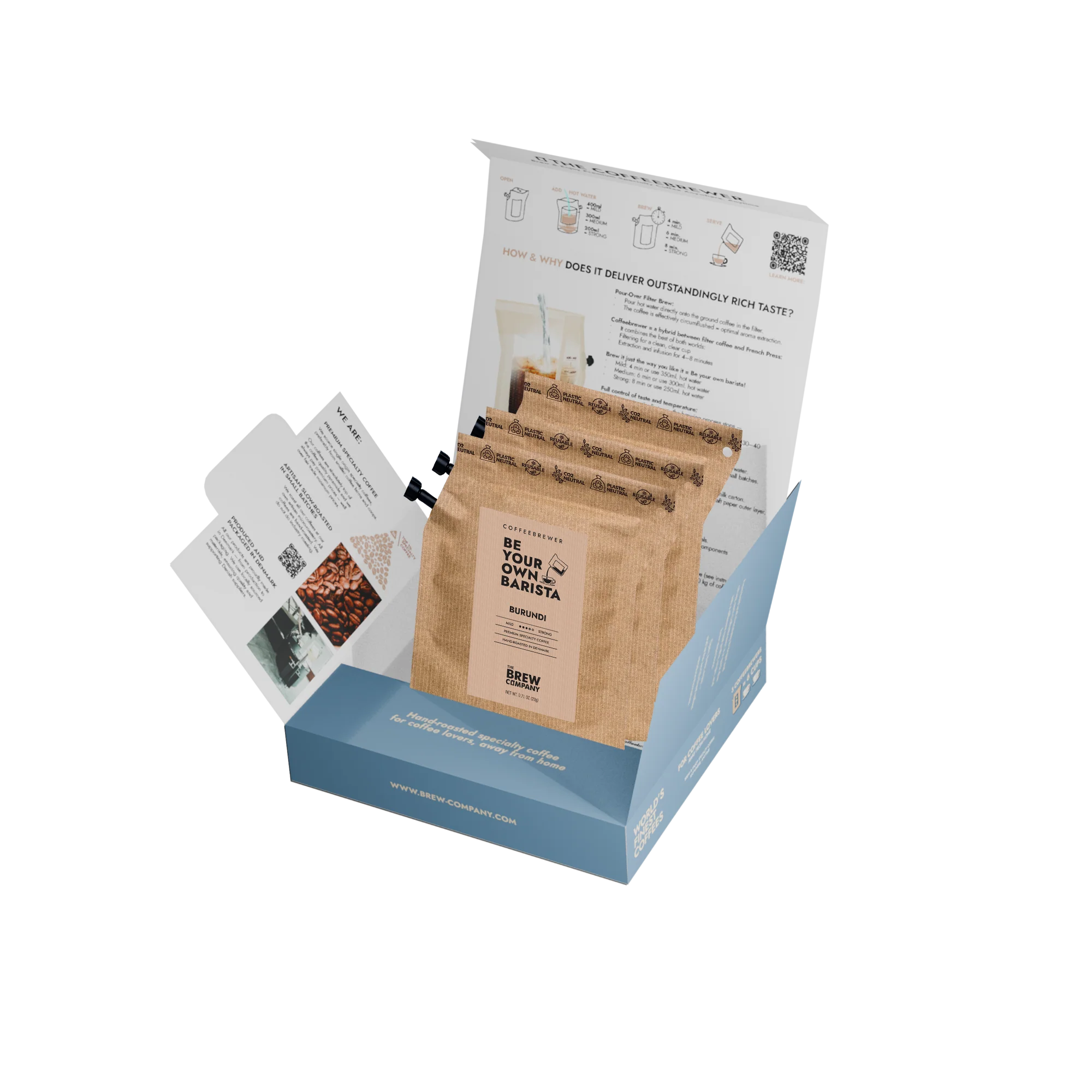 WONDERFUL COPENHAGEN SPECIALTY COFFEE 3 PCS GIFT BOX - Image 4